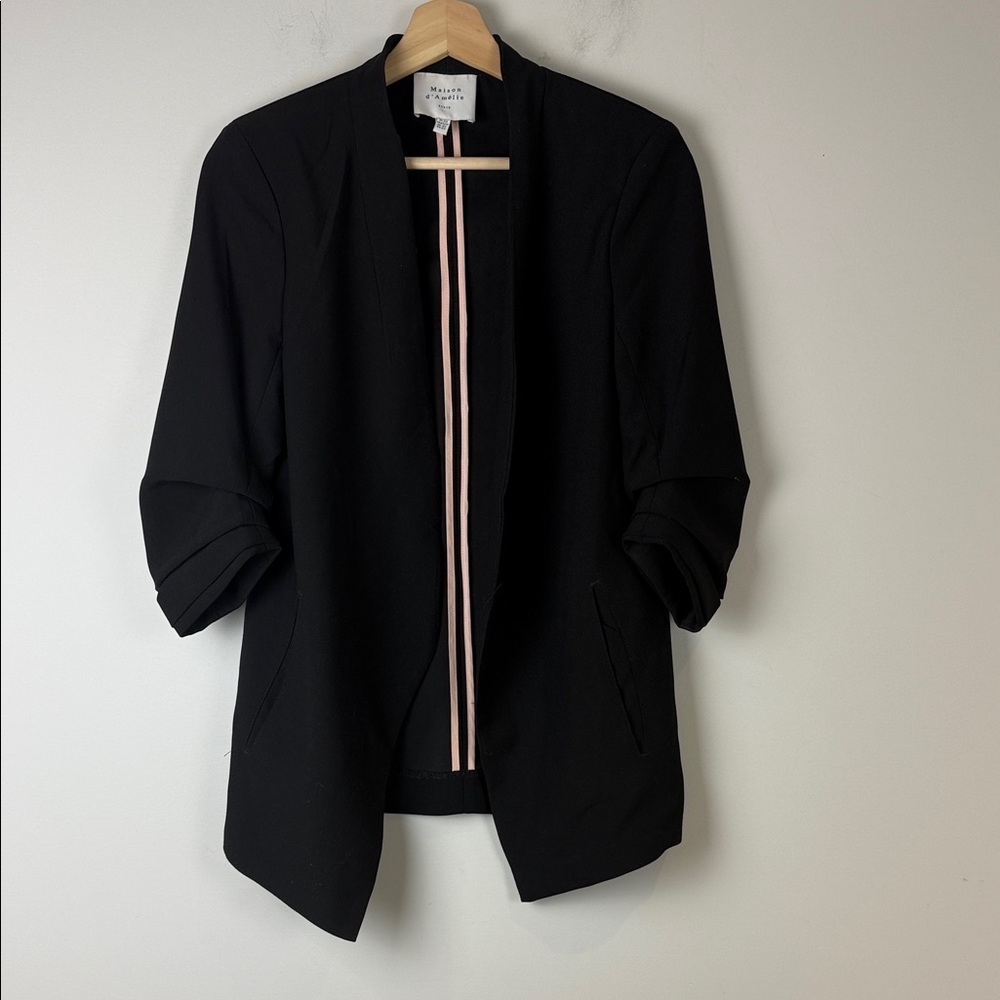 Maison D'amelie Black Blazer Size XS